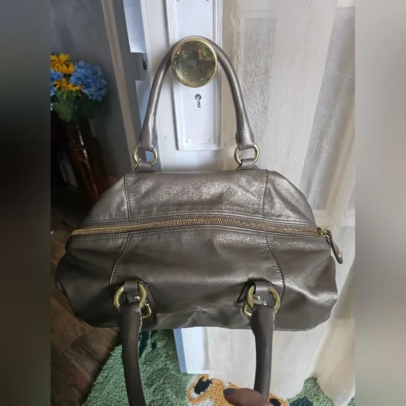 Coach Leather Satchel - Picture 6 of 16